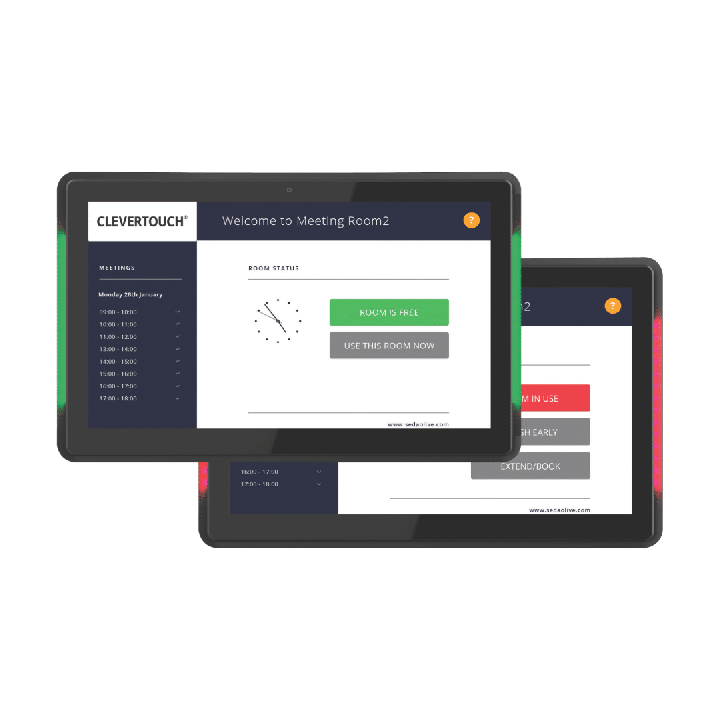 Clevertouch CleverLive Rooms - Sistema de Reserva de Salas
