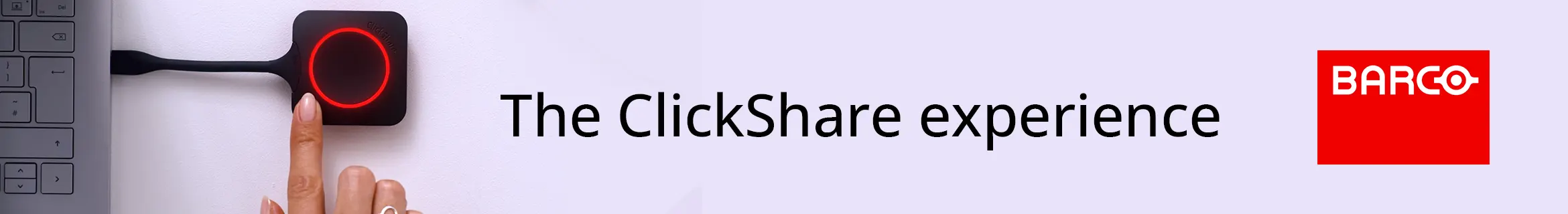 Barco Clickshare banner